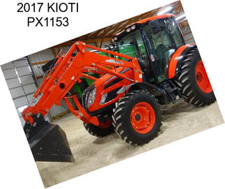 2017 KIOTI PX1153