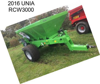 2016 UNIA RCW3000