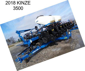 2018 KINZE 3500