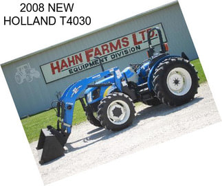 2008 NEW HOLLAND T4030