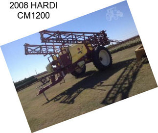 2008 HARDI CM1200