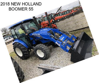 2018 NEW HOLLAND BOOMER 55