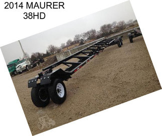 2014 MAURER 38HD