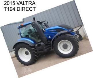 2015 VALTRA T194 DIRECT