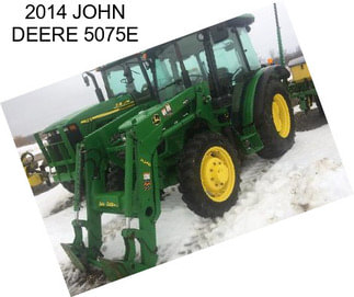 2014 JOHN DEERE 5075E