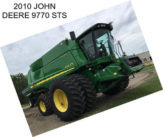 2010 JOHN DEERE 9770 STS