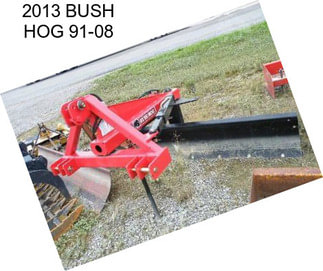 2013 BUSH HOG 91-08