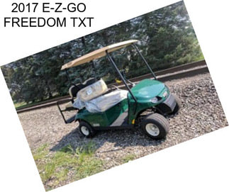 2017 E-Z-GO FREEDOM TXT
