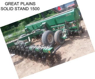 GREAT PLAINS SOLID STAND 1500