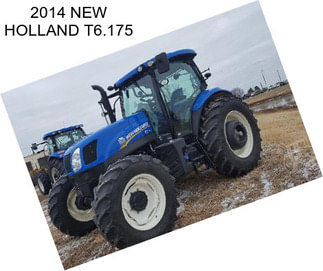 2014 NEW HOLLAND T6.175