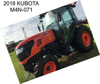 2018 KUBOTA M4N-071