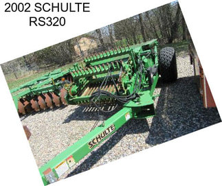 2002 SCHULTE RS320