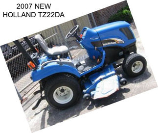 2007 NEW HOLLAND TZ22DA