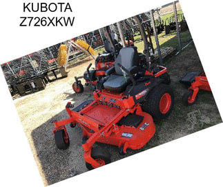 KUBOTA Z726XKW