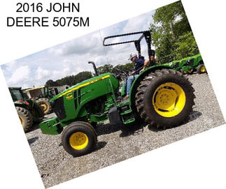 2016 JOHN DEERE 5075M