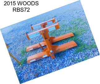 2015 WOODS RBS72