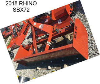 2018 RHINO SBX72