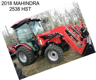 2018 MAHINDRA 2538 HST