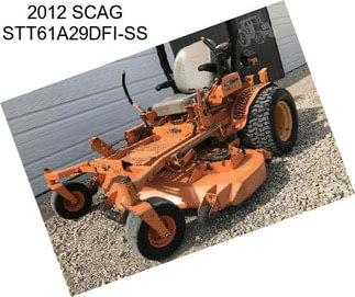 2012 SCAG STT61A29DFI-SS