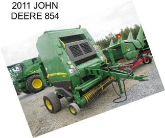 2011 JOHN DEERE 854