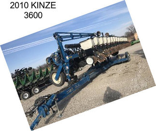 2010 KINZE 3600