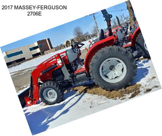 2017 MASSEY-FERGUSON 2706E