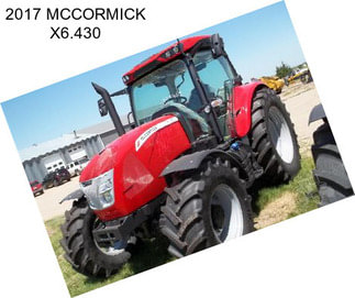 2017 MCCORMICK X6.430