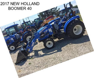 2017 NEW HOLLAND BOOMER 40