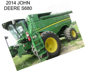 2014 JOHN DEERE S680