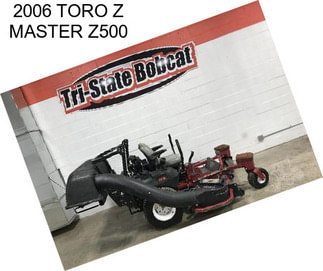 2006 TORO Z MASTER Z500