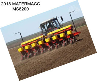 2018 MATERMACC MS8200