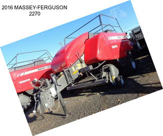 2016 MASSEY-FERGUSON 2270