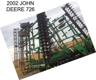 2002 JOHN DEERE 726