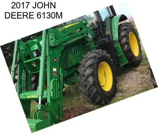 2017 JOHN DEERE 6130M