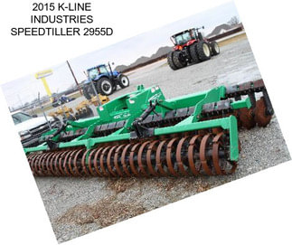2015 K-LINE INDUSTRIES SPEEDTILLER 2955D