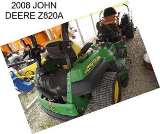 2008 JOHN DEERE Z820A