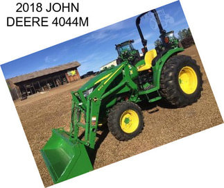 2018 JOHN DEERE 4044M