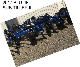 2017 BLU-JET SUB TILLER II