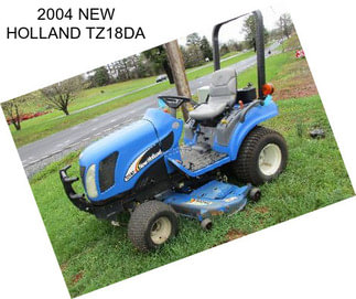 2004 NEW HOLLAND TZ18DA