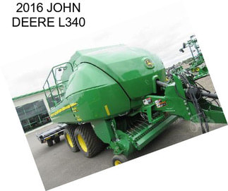 2016 JOHN DEERE L340