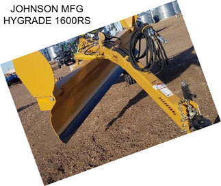 JOHNSON MFG HYGRADE 1600RS