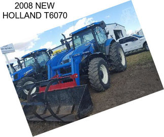 2008 NEW HOLLAND T6070