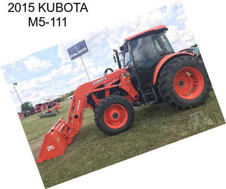 2015 KUBOTA M5-111