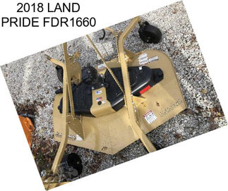 2018 LAND PRIDE FDR1660