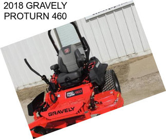 2018 GRAVELY PROTURN 460