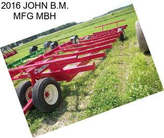 2016 JOHN B.M. MFG MBH