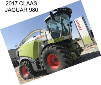 2017 CLAAS JAGUAR 980