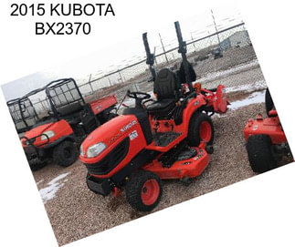 2015 KUBOTA BX2370