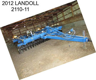 2012 LANDOLL 2110-11