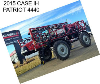 2015 CASE IH PATRIOT 4440